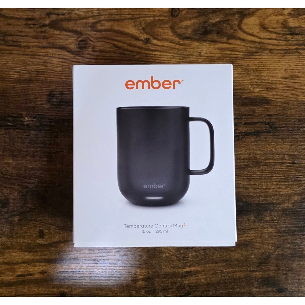 Ember Smart Mug2 10 oz Black CM191000US Temperature Control Coffee Mug
